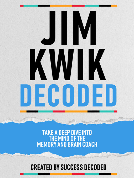 Title details for Jim Kwik Decoded by Success Decoded - Wait list